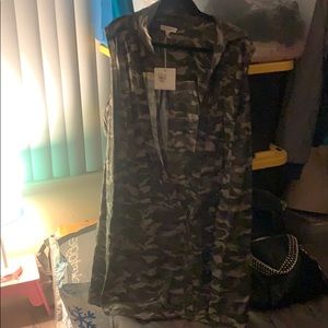 NWT beach lunch lounge Camouflage Dress